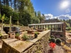 Terrace with hot tub